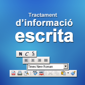 Tractament de la informació escrita (mitjà)